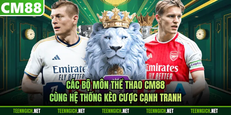 Các bộ môn thể thao CM88 cùng hệ thống kèo cược cạnh tranh