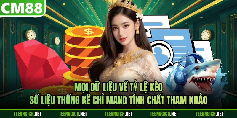 Mọi dữ liệu về tỷ lệ kèo, số liệu thống kê chỉ mang tính chất tham khảo