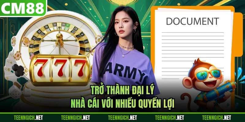 Trở thành đại lý nhà cái với nhiều quyền lợi